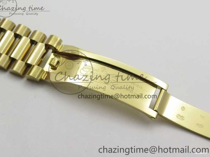 BP Black on Dial A2836 YG YG New 904 Crystal Bracelet President Dial Version 40mm Markers T 228239 Day-Date 1227